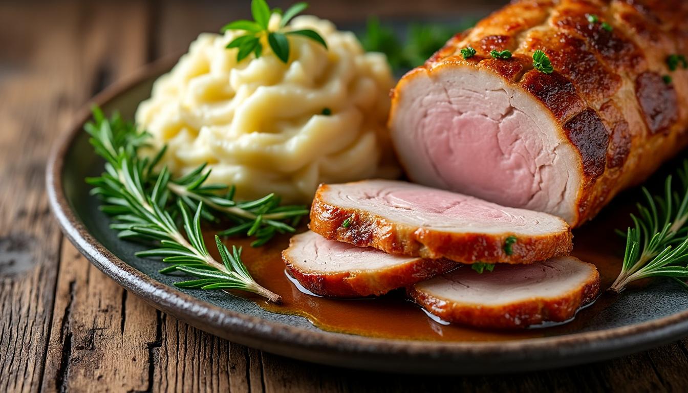 découvrez comment choisir l'accompagnement idéal pour sublimer un rÎti de porc et transformer votre repas en un véritable délice gastronomique.