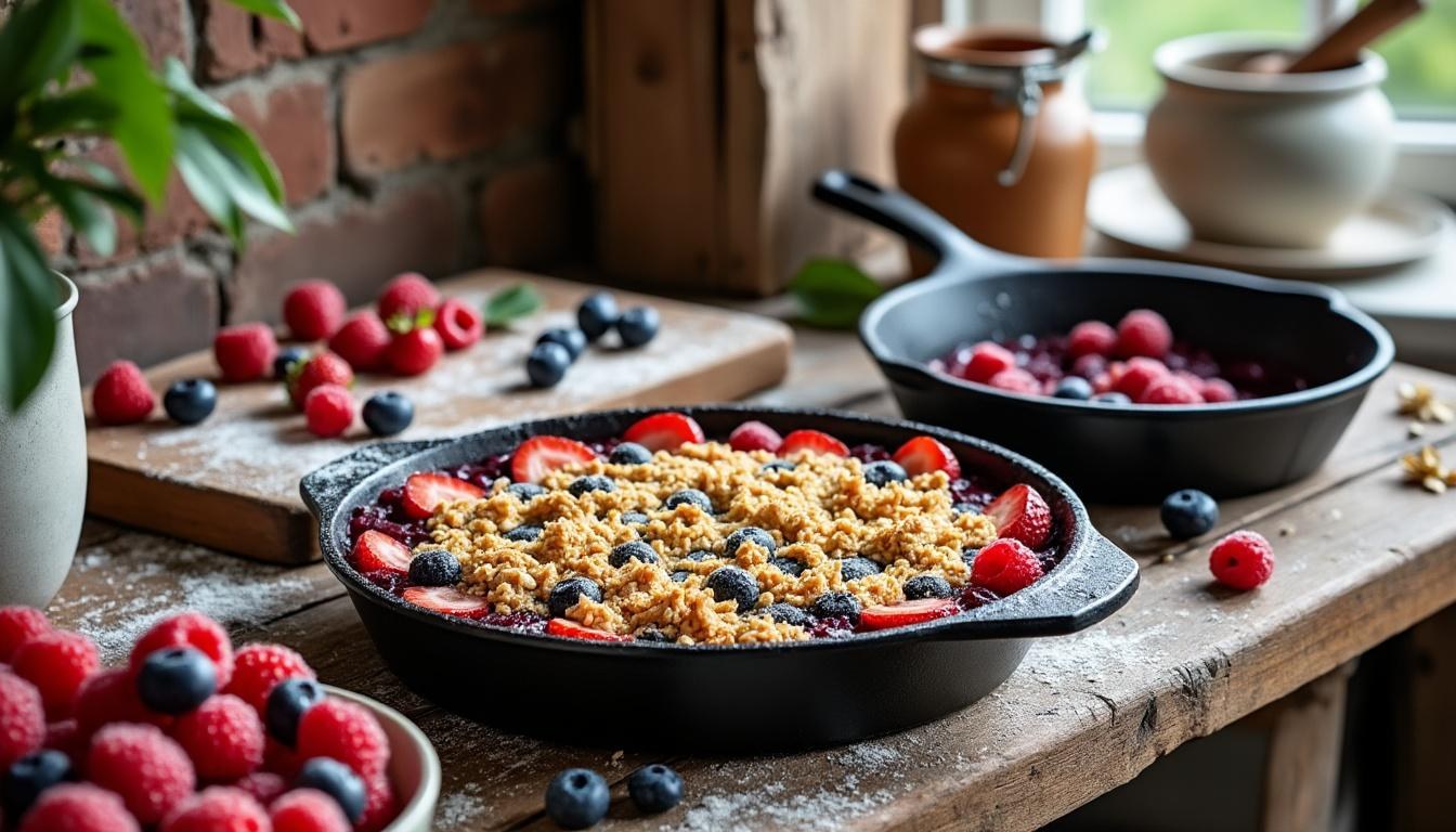 découvrez nos idées de desserts express à base de fruits rouges surgelés pour régaler toute la famille en un rien de temps.