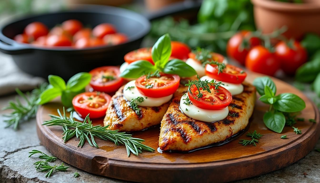 découvrez notre recette de filet de poulet à l'italienne, alliant saveurs ensoleillées et ingrédients authentiques pour un plat savoureux et facile à préparer.