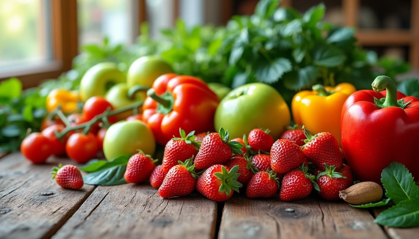 découvrez les meilleurs fruits et légumes de saison à consommer en mars pour une alimentation saine, fraßche et locale.