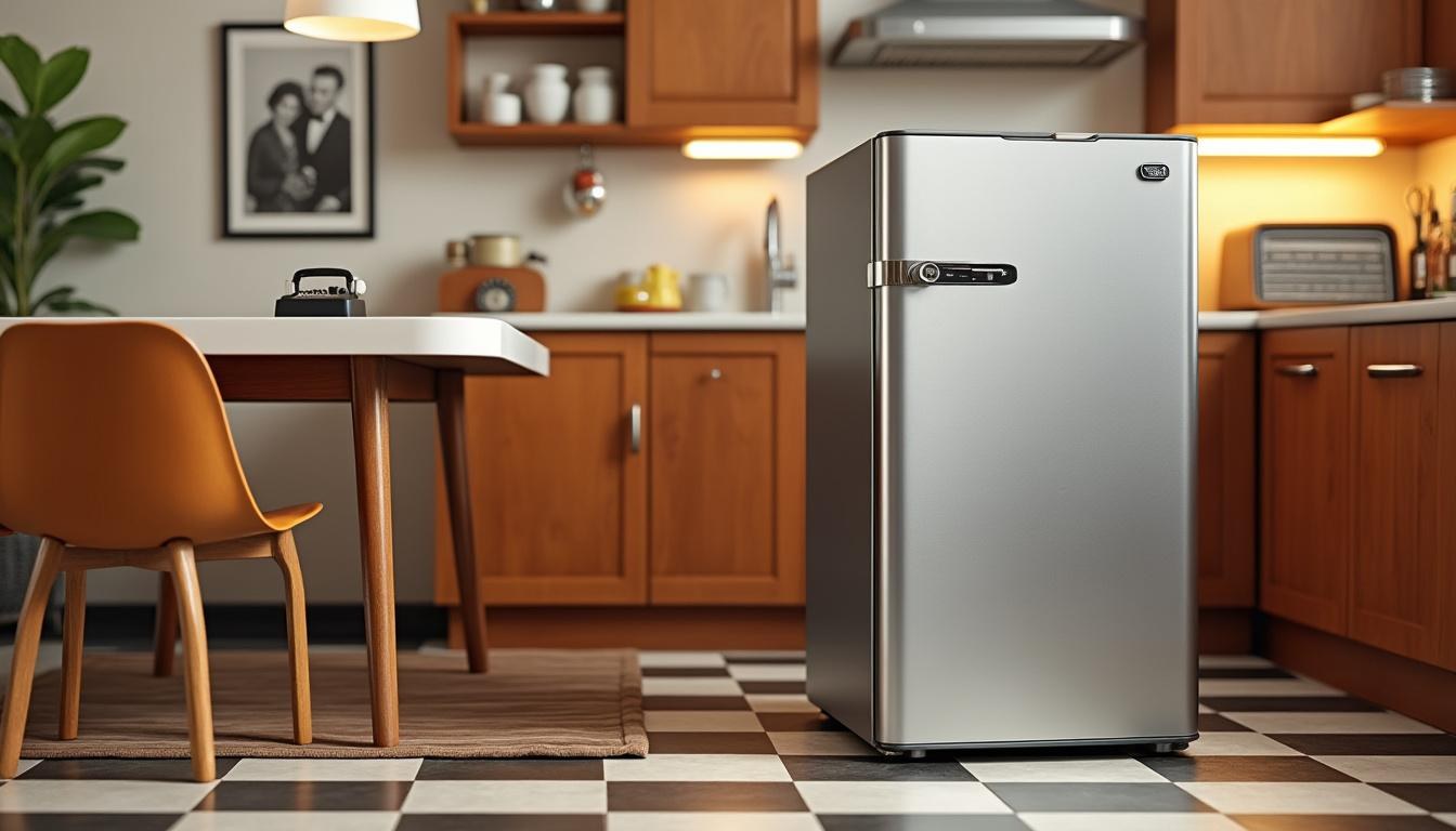 découvrez le mini frigo klarstein alliant design moderne et efficacité optimale, idéal pour sublimer votre intérieur tout en conservant vos boissons et aliments à portée de main.