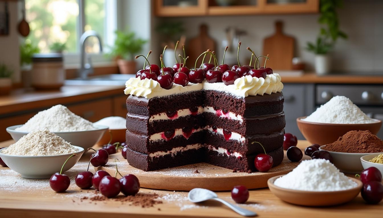 dĂ©couvrez la recette pas Ă pas de la forĂȘt noire de cyril lignac, pour rĂ©aliser ce dessert emblĂ©matique du cĂ©lĂšbre chef chez vous facilement.
