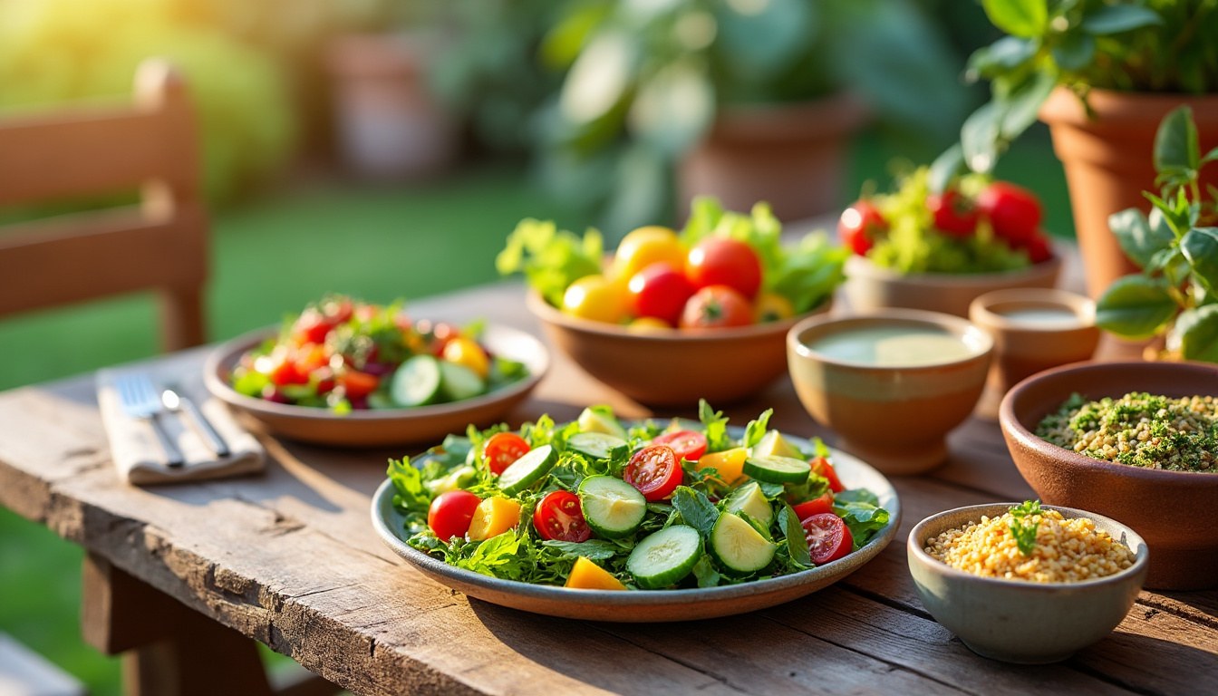 découvrez 20 recettes d'été légères pour vos soirées : des plats frais et équilibrés pour allier goût et bien-être pendant la saison chaude.